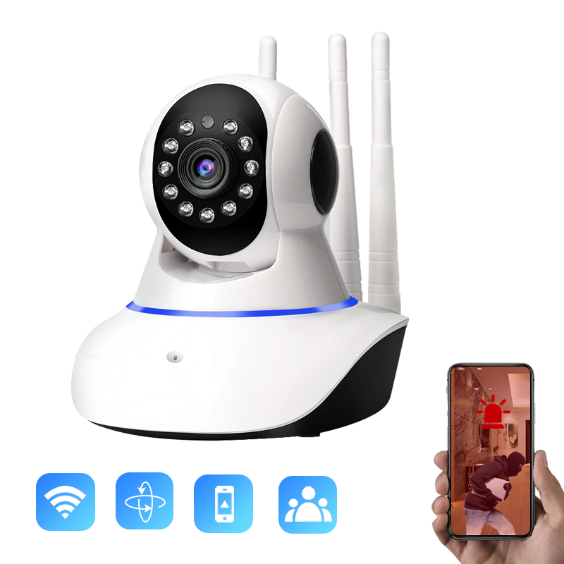 Champion 3 Antenna Robot  WiFi IP Camera.